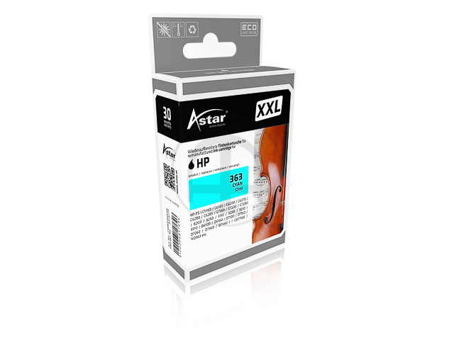 AS15771 ASTAR HP PS8250 TINTE CYA C8771EE/363 1025Seiten 12ml XXL