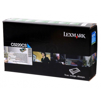 C5220CS LEXMARK Optra C Toner cyan return 3000Seiten