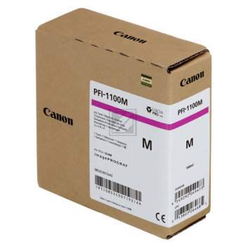 0852C001 CANON PFI1100M IPF Tinte magenta 160ml