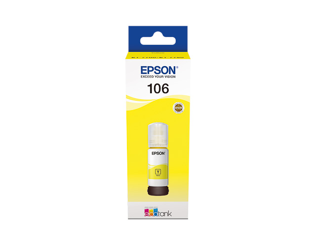 C13T00R440 EPSON ET7700 TINTE YELLOW 70ml 5000Seiten Flasche EcoTank 106