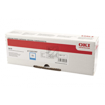 44315307 OKI C6xx Toner cyan 6000Seiten