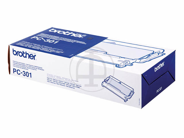 PC301 BROTHER FAX910 CARTRIDGE BLACK 235Seiten cartridge+refill (1+1)