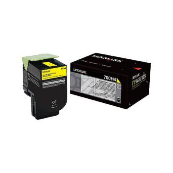 70C0H40 LEXMARK 700H4 CS410 Toner yellow 3000Seiten