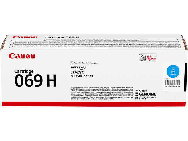 5097C002 LBP763CDW CARTRIDGE CYAN HC 069HC 5500Seiten hohe Kapzitaet