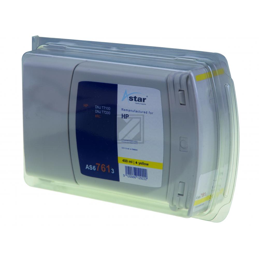 AS67613 ASTAR HP 761 DNJ Tinte yellow rebuilt Blister 400ml