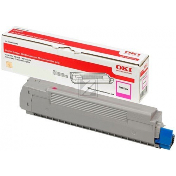 46443102 OKI C8xx Toner magenta HC 10.000Seiten