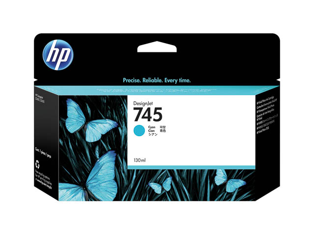 F9J97A HP DNJ Z5600 TINTE CYAN HP745 130ml
