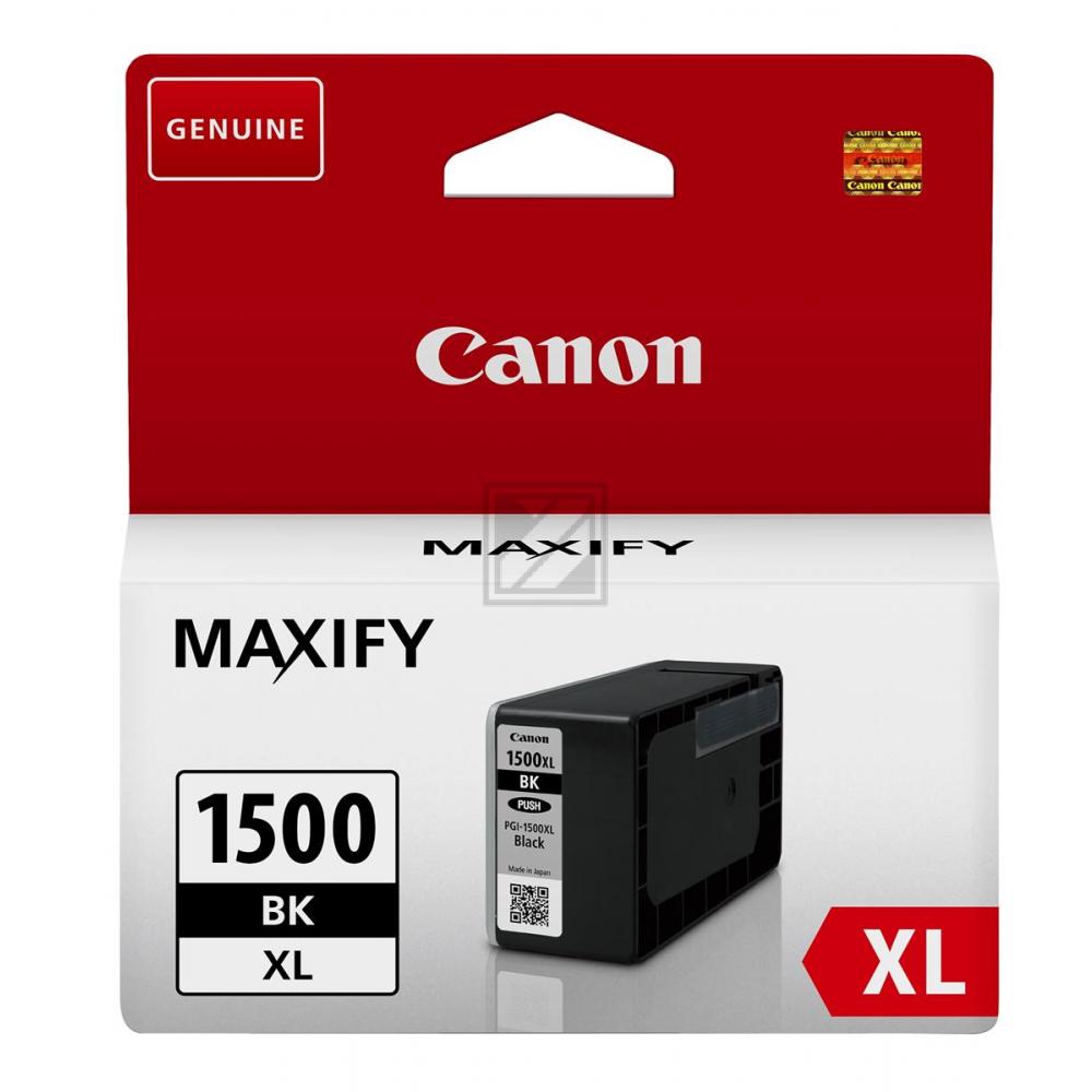 9182B001 CANON PGI1500XLBK Maxify MB Tinte black HC 1200Seiten 34,7ml