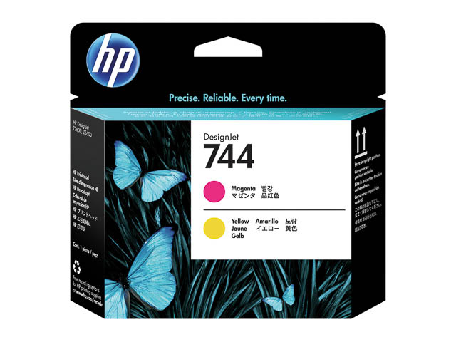 F9J87A HP DNJ Z5600 DRUCKKOPF MAG+YEL HP744 130ml magenta + yellow