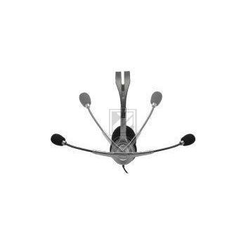 981-000271 LOGITECH H110 Headset Kabel Stereo on-ear 3,5mm Klinke grau