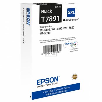 C13T789140 EPSON WF Tinte black EHC 4000 Seiten 65ml