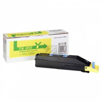 1T02H7AEU0 KYOCERA TK855Y TA Toner yellow 18.000Seiten