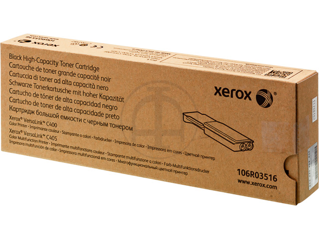 106R03516 XEROX C400 TONER BLACK HC 5000Seiten hohe Kapazitaet