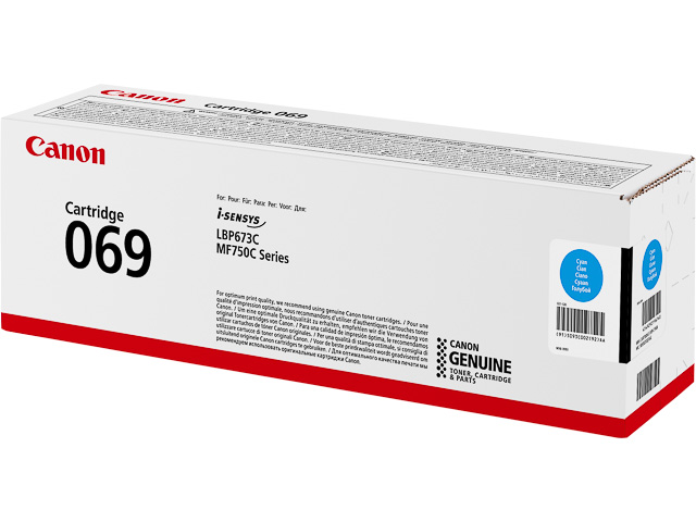 5093C002 LBP763CDW CARTRIDGE CYAN ST 069C 1900Seiten Standard Kapazitaet