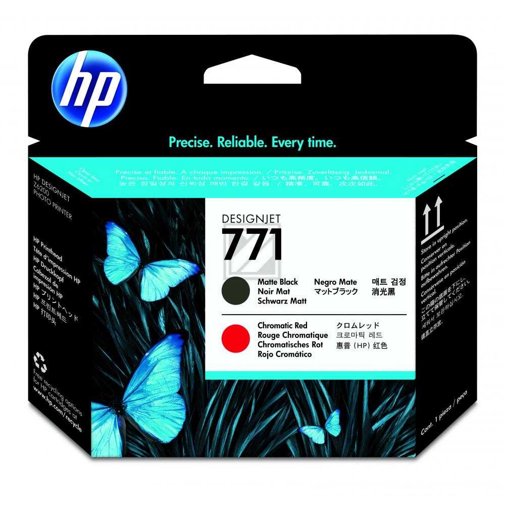 CE017A HP 771 DNJ Druckkopf mbk-red chromatic 775ml