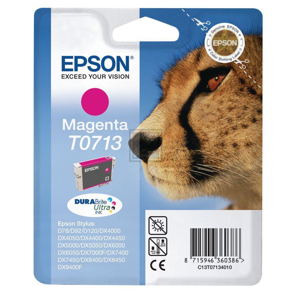 C13T07134012 EPSON DX Tinte magenta 270 Seiten 5,5ml