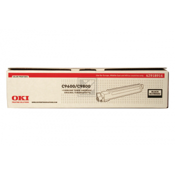 42918916 OKI C9xxx Toner black 15.000 Seiten