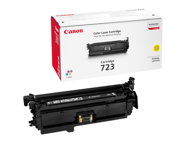2641B002 CANON LBP7750 CARTRIDGE YEL ST 723Y 8500Seiten Standard Kapazitaet