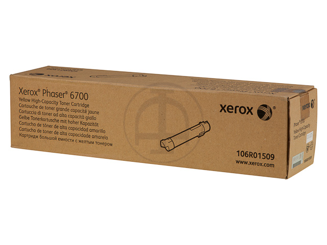 106R01509 XEROX PH6700 TONER YELLOW HC 12.000Seiten hohe Kapazitaet