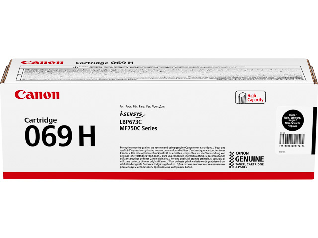 5098C002 LBP763CDW CARTRIDGE BLACK HC 069HBK 7600Seiten hohe Kapazitaet