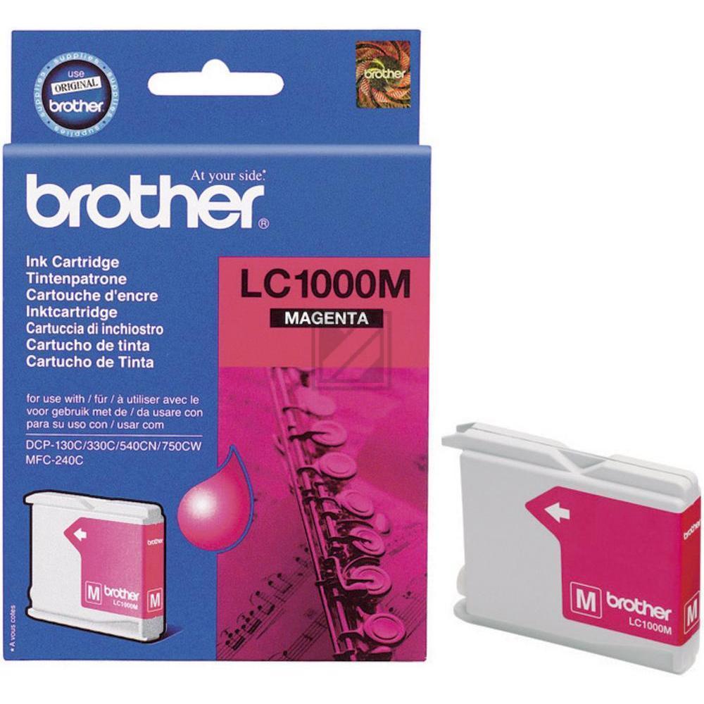 LC1000M BROTHER DCP Tinte magenta 400 Seiten