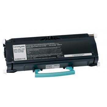 E260A11E LEXMARK Optra E Cartridge black return 3500Seiten