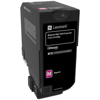 74C2SM0 LEXMARK CS72x Toner magenta HC return 7000Seiten