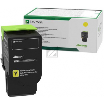 C242XY0 LEXMARK MC Toner yellow EHC return 3500Seiten