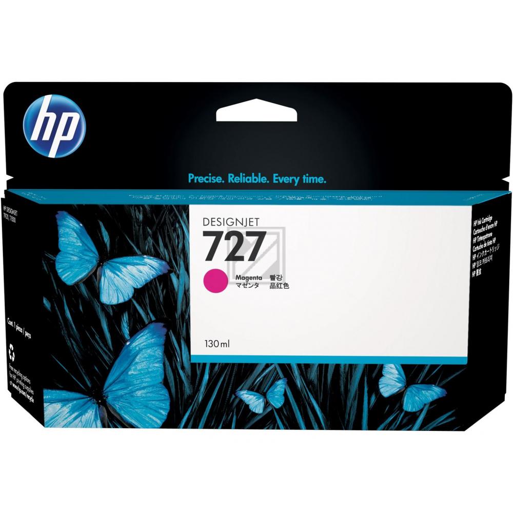 B3P20A HP 727 DNJ Tinte magenta HC 130ml