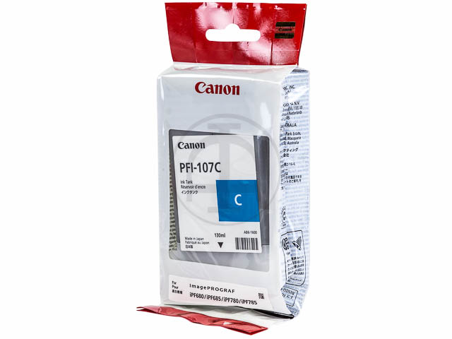 PFI107C CANON IPF680 TINTE CYAN 6706B001 130ml