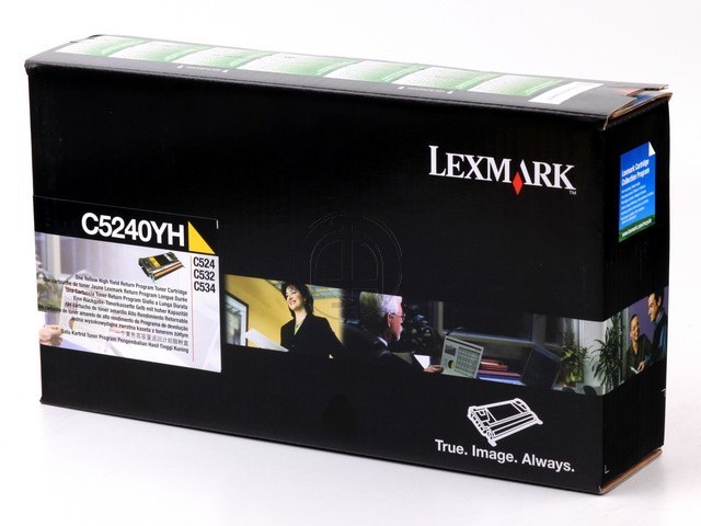 C5240YH LEXMARK C524 TONER YELLOW HC 5000Seiten hohe Kapazitaet return