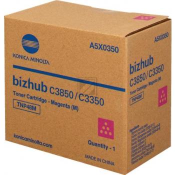 A5X0350 KONICA TNP48M Bizhub Toner magenta 10.000Seiten