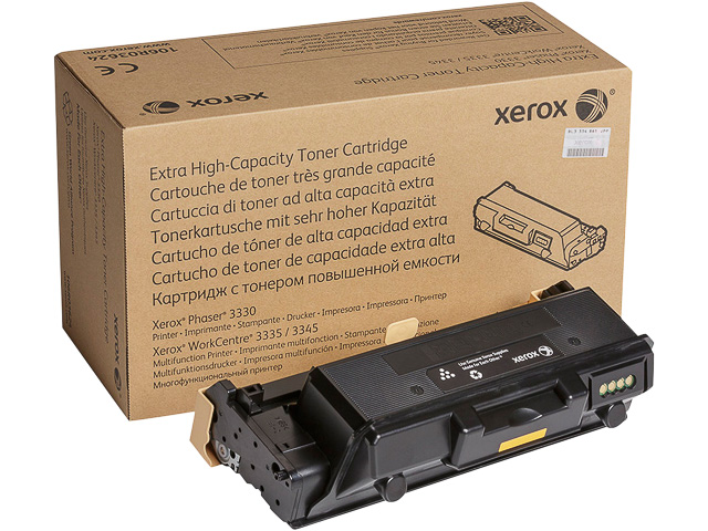 106R03624 XEROX PH3330 TONER BLACK EHC 15.000Seiten extra hohe Kapazitaet