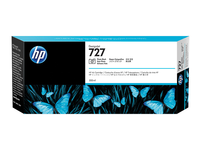 F9J79A HP DNJ T920 FOTOTINTE BLACK EHC HP727 300ml extra hohe Kapazitaet