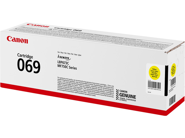 5091C002 LBP763CDW CARTRIDGE YELLOW ST 069Y 1900Seiten Standard Kapazitaet