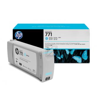 B6Y12A HP 771C DNJ Tinte light cyan 775ml