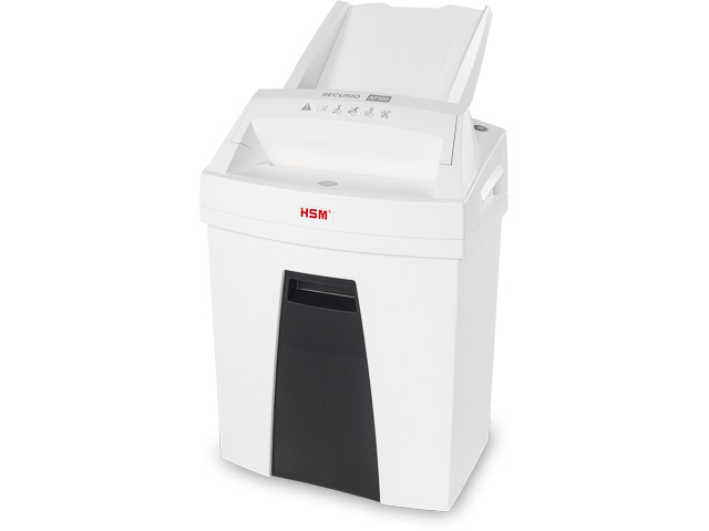 HSM SECURIO AF100 AKTENVERNICHTER WEISS 2063111 Partikelschnitt 4x25mm P4 8Blt