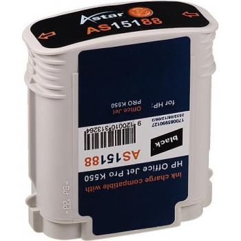 AS15188 ASTAR HP 88XL OJ Tinte black HC rebuilt 2450Seiten Chip 58,9ml