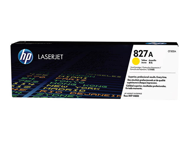 CF302A HP CLJ M880 TONER YELLOW HP827 32.000Seiten