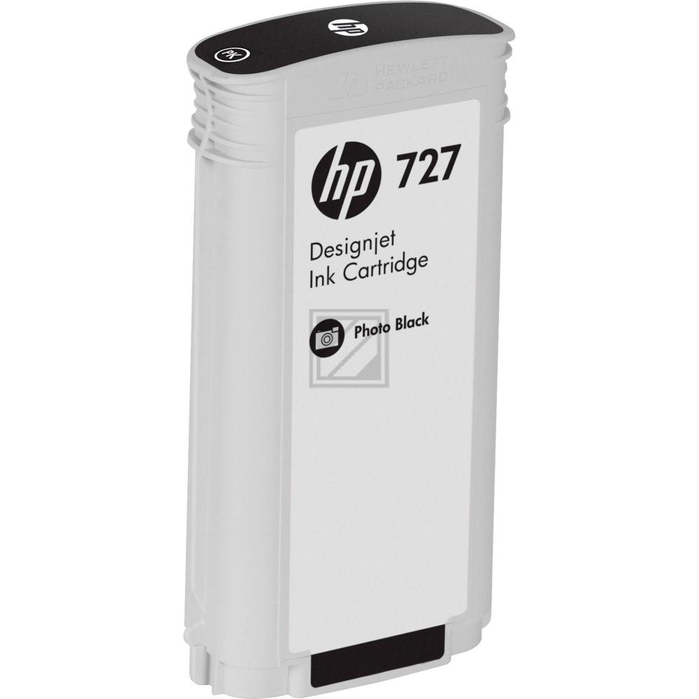 B3P23A HP 727 DNJ Fototinte photo blk HC 130ml