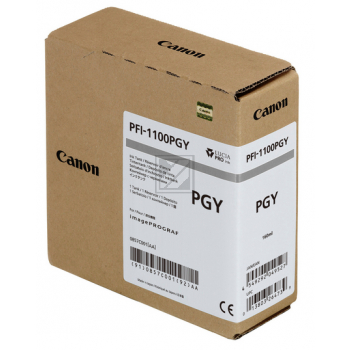 0857C001 CANON PFI1100PGY IPF Fototinte photo grey 160ml