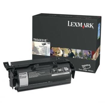 T654X31E LEXMARK Optra T Cartridge black HC 36.000Seiten