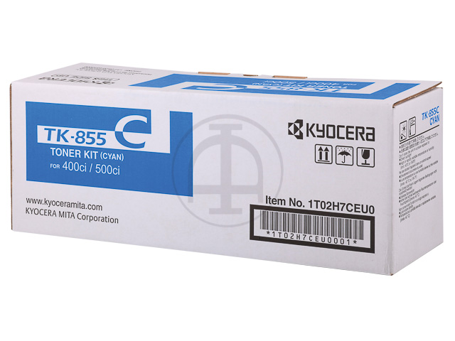 TK855C KYOCERA TA400CI TONER CYAN 1T02H7CEU0 18.000Seiten