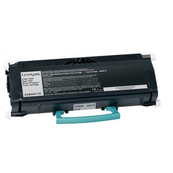E360H11E LEXMARK Optra E Cartridge black HC return 9000Seiten