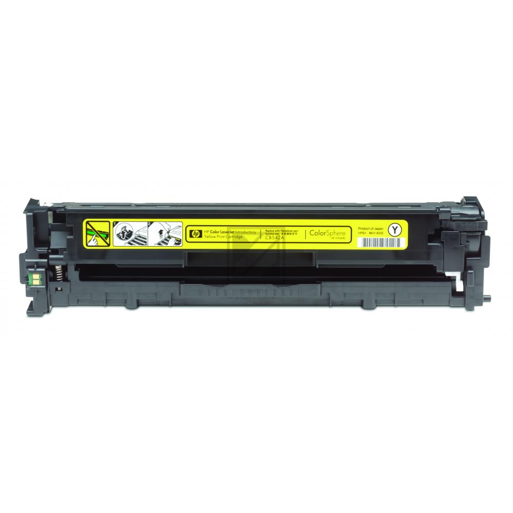 CB542A HP 125A CLJ Cartridge yellow 1400 Seiten