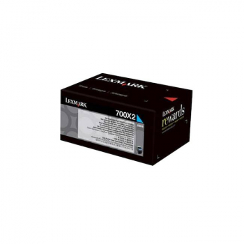 70C0X20 LEXMARK 700X2 CS510 Toner cyan 4000Seiten