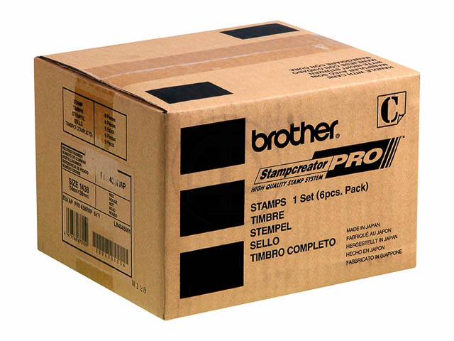 PR1438R6P BROTHER SC2000 STEMPEL ROT 14x38mm