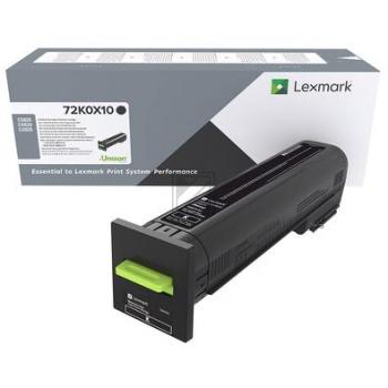 72K0X10 LEXMARK CS82x Toner black 33.000 Seiten