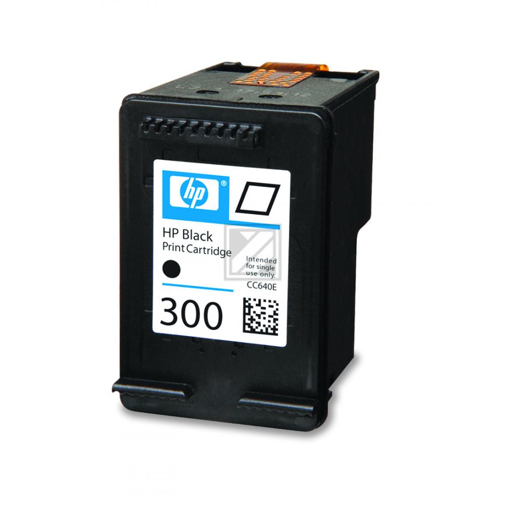 CC640EE#UUS HP 300 DJ Tinte black ST 200 Seiten 4ml