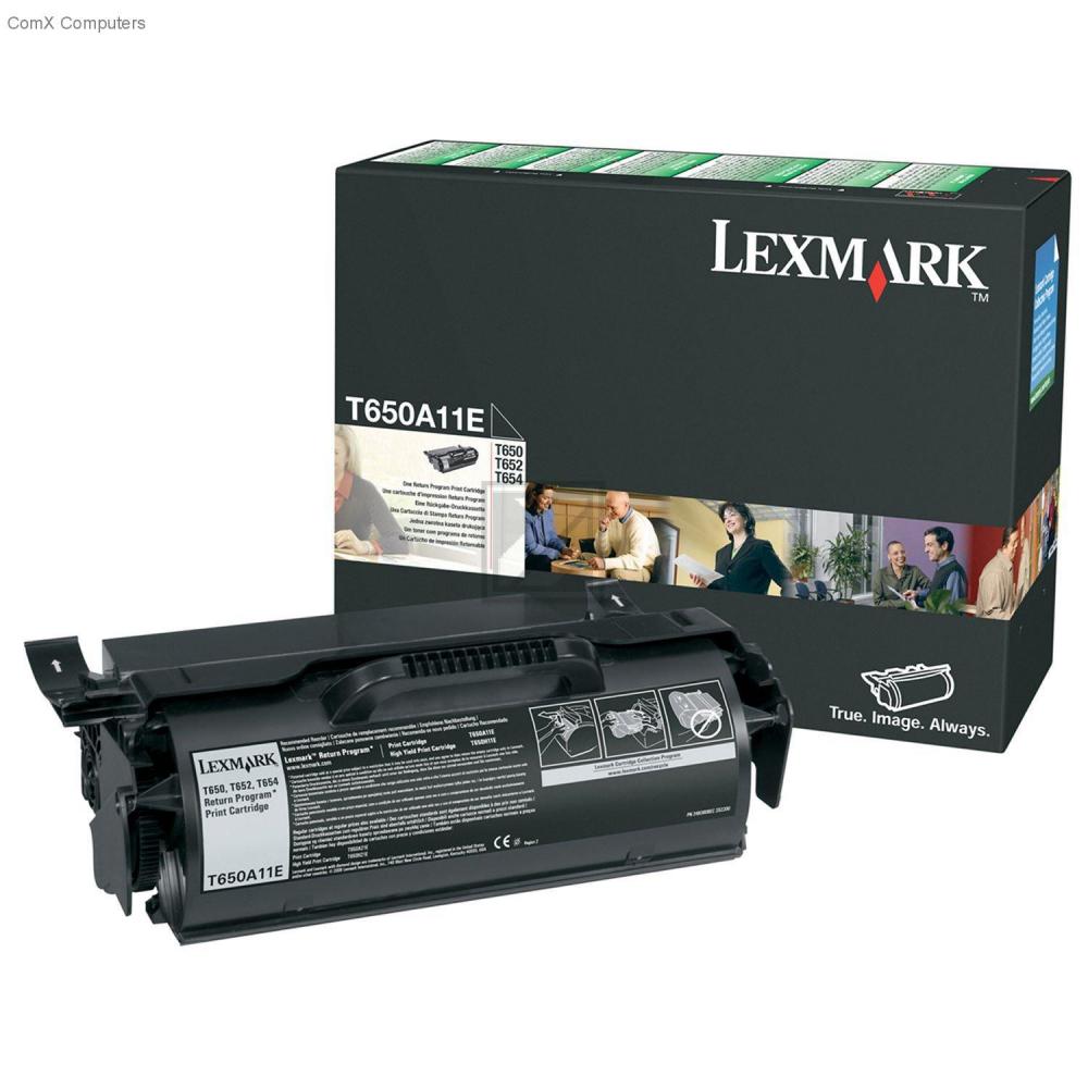 T650A11E LEXMARK Optra T Cartridge black ST return 7000Seiten
